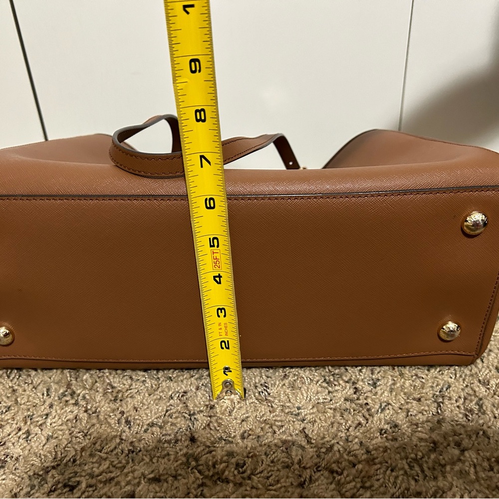 Michael Kors Jet Set Safiano Leather tote bag light brown - Picture 14 of 15